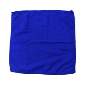 ผ้าเช็ดรถMicro Fider หนา200g ขนาด30*30cm.สีน้ำเงิน
