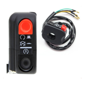 สวิตซ์ OFF-RUN ทรง DOMINO (SWOR-04) สีดำ (NK050)