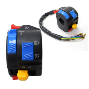 สวิตซ์ OFF-RUN ปะกับสวิตซ์ไปด้านซ้าย (SWOR-06) สีดำ (KG-026)