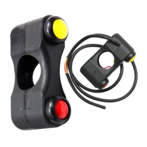 สวิตซ์ OFF-RUN แบบจอยซ์เกมส์ 2 ปุ่ม (SWOR-07) สีดำ (KG-031)