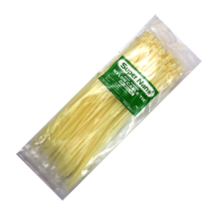 เคเบิ้ลไทร์ 12 นิ้ว สีใส( 100เส้น )