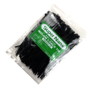 เคเบิ้ลไทร์ 6 นิ้ว สีดำ ( 100เส้น )