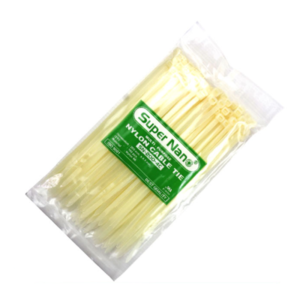 เคเบิ้ลไทร์ 8 นิ้ว สีใส( 100เส้น )